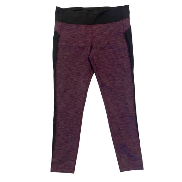 KIRKLAND signature active legging ladies jacquard YOGA black print - Picture 1 of 6